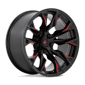 Fuel – D823 FLAME – Black – 20″x10″ -18mm – Summer Wheels – D82320007547
